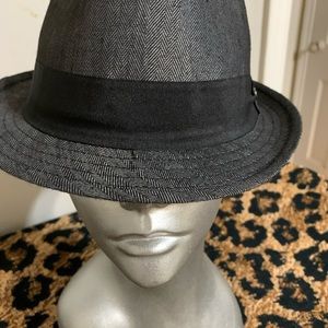 Men hat new without tags. Gray